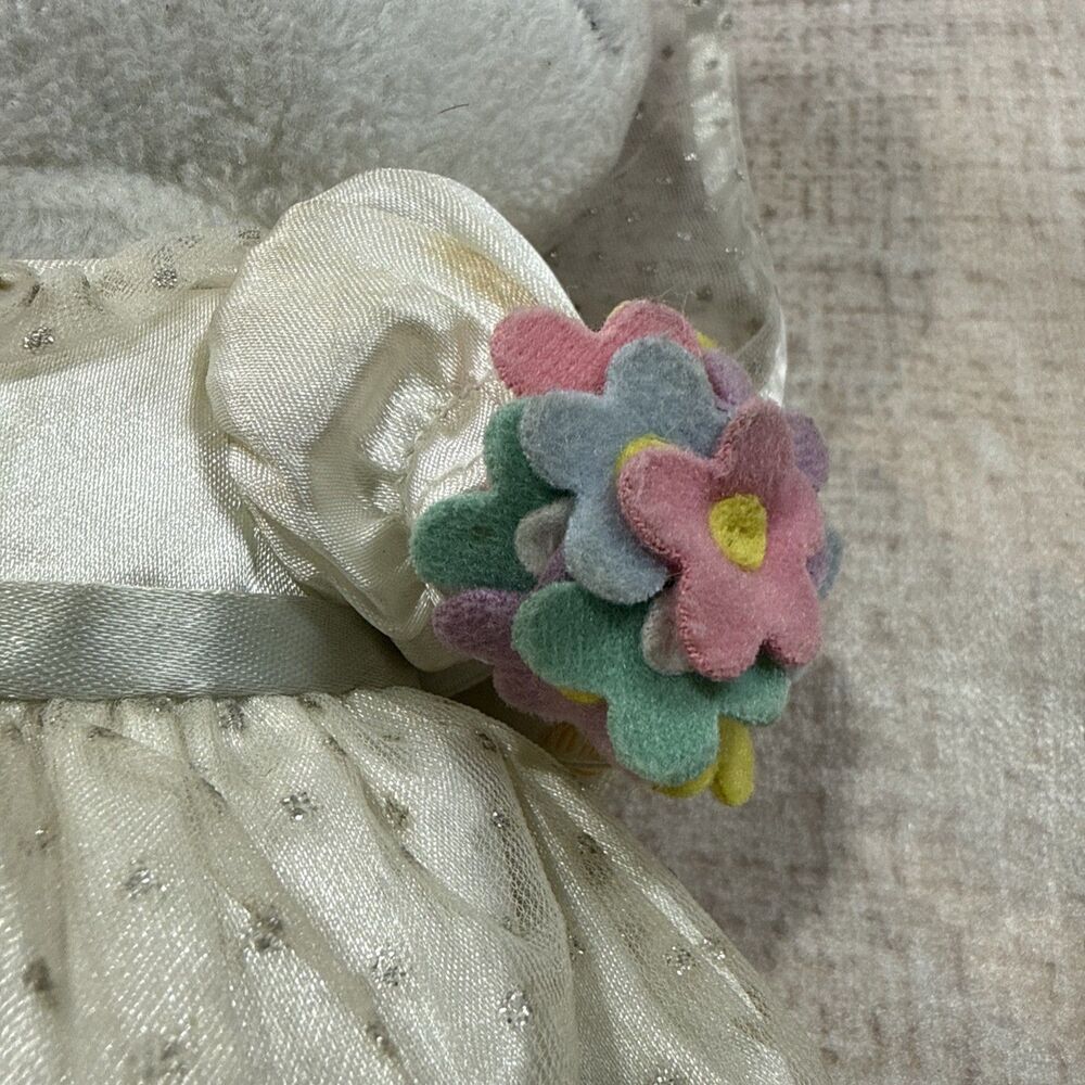VTG Y2K Sanrio Hello Kitty, Wedding Bride Plush Toy Plushie Collab w. Mac Donald - Picture 4 of 9